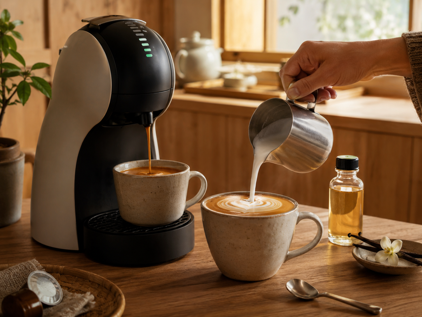 ドルチェグスト ネオでスタバ風ラテを作る手順